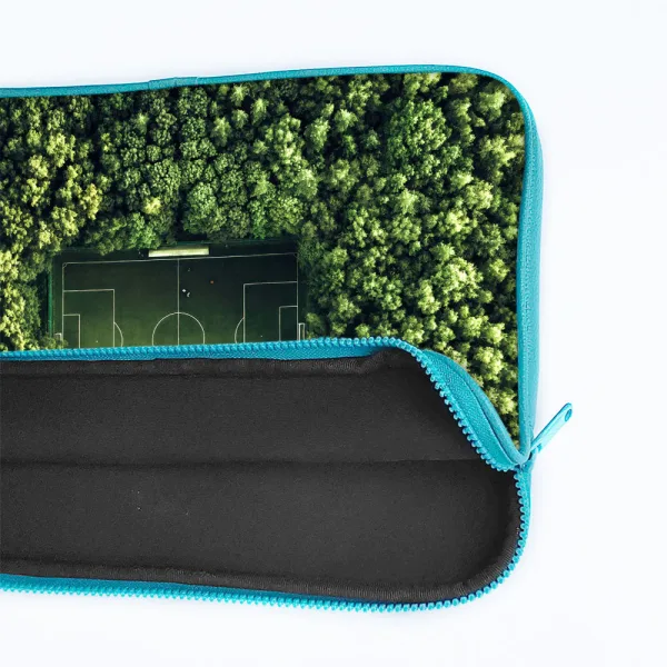 "FOREST THEME TURF " Laptop Sleeves:Bold Modern Design for Every Size