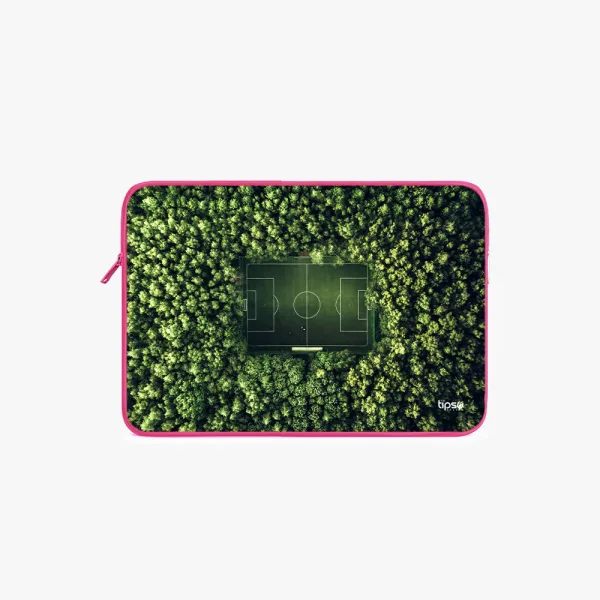 "FOREST THEME TURF " Laptop Sleeves:Bold Modern Design for Every Size