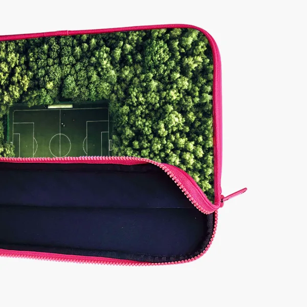 "FOREST THEME TURF " Laptop Sleeves:Bold Modern Design for Every Size