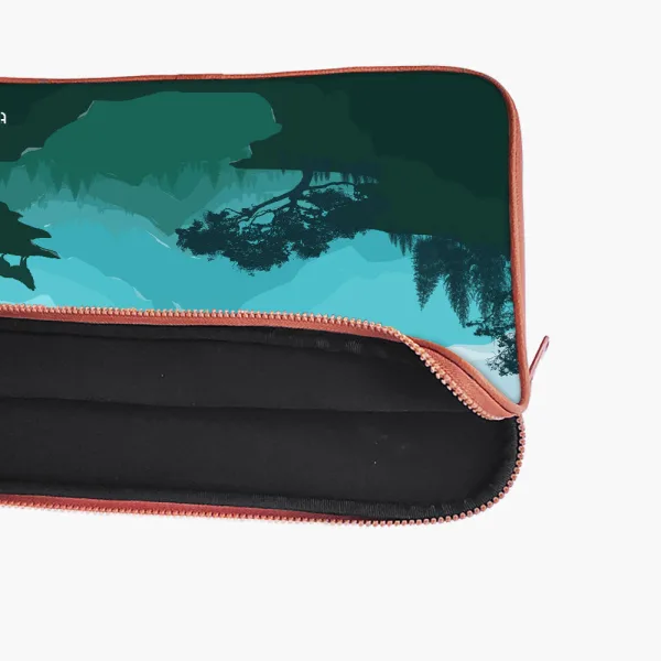 "WOLF IN THE FOREST" Laptop Sleeves: Bold Modern Design for Every Size