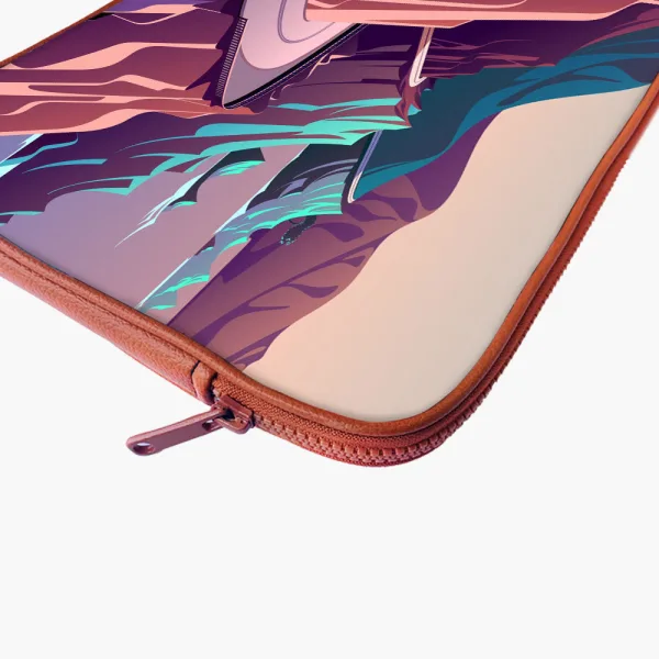 "Scenic Road Illustration" Laptop Sleeves:Bold Modern Design for Every Size