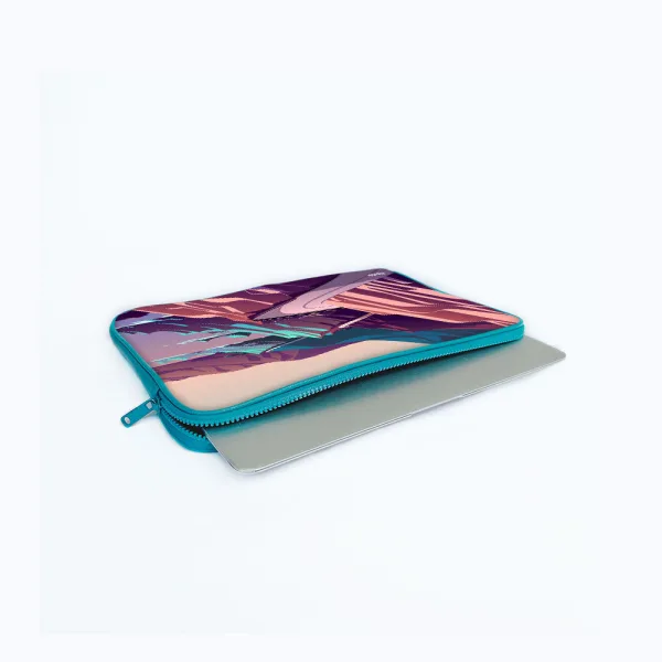 "Scenic Road Illustration" Laptop Sleeves:Bold Modern Design for Every Size