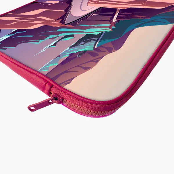 "Scenic Road Illustration" Laptop Sleeves:Bold Modern Design for Every Size