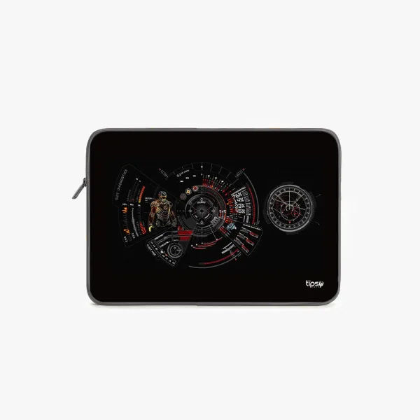"IRON MAN: RDJ" Laptop Sleeves:Bold Modern Design for Every Size