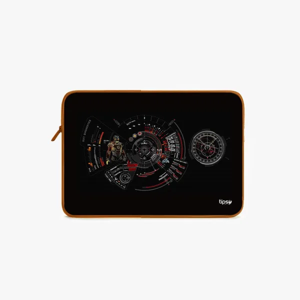 "IRON MAN: RDJ" Laptop Sleeves:Bold Modern Design for Every Size