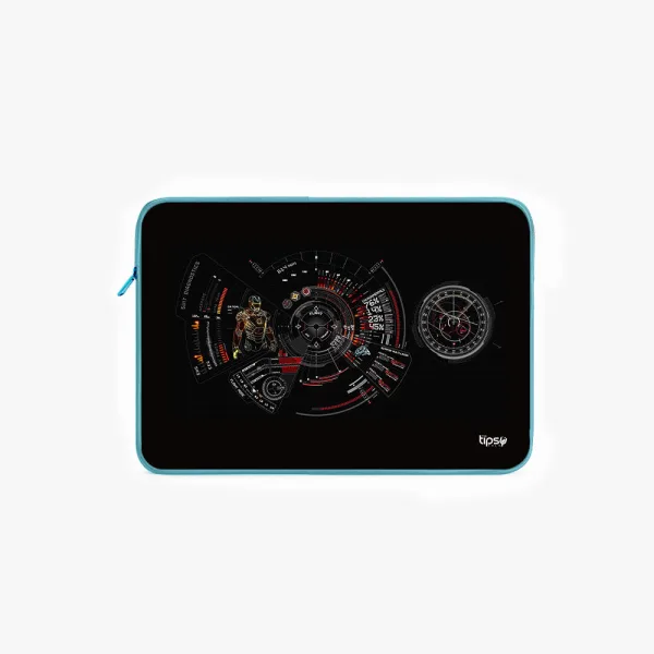 "IRON MAN: RDJ" Laptop Sleeves:Bold Modern Design for Every Size