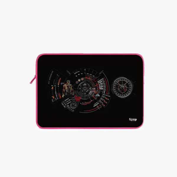"IRON MAN: RDJ" Laptop Sleeves:Bold Modern Design for Every Size
