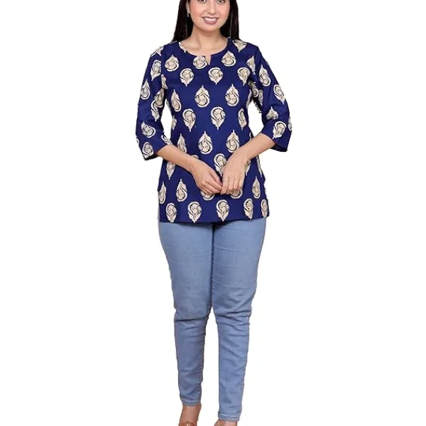 Women's Rayon Printed Stylish Kurta