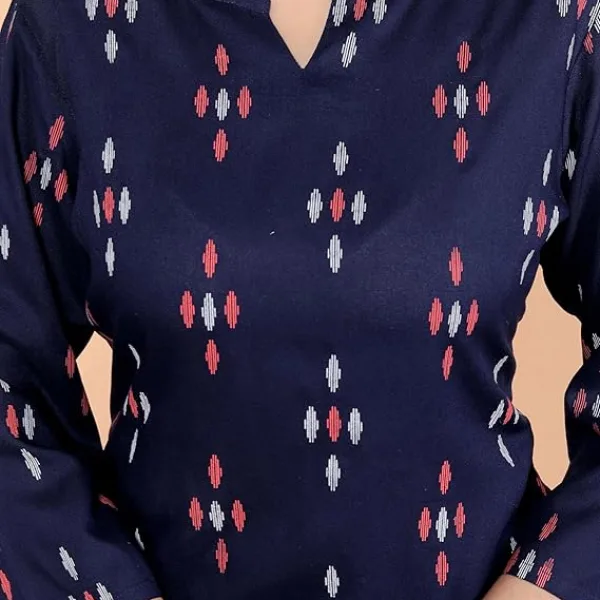 Women's Rayon Printed Stylish Kurta