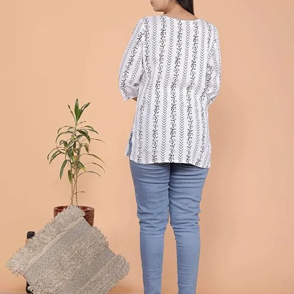 Women's Rayon Printed Stylish Kurta