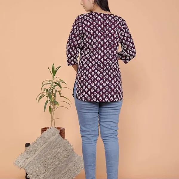 Women's Rayon Printed Stylish Kurta