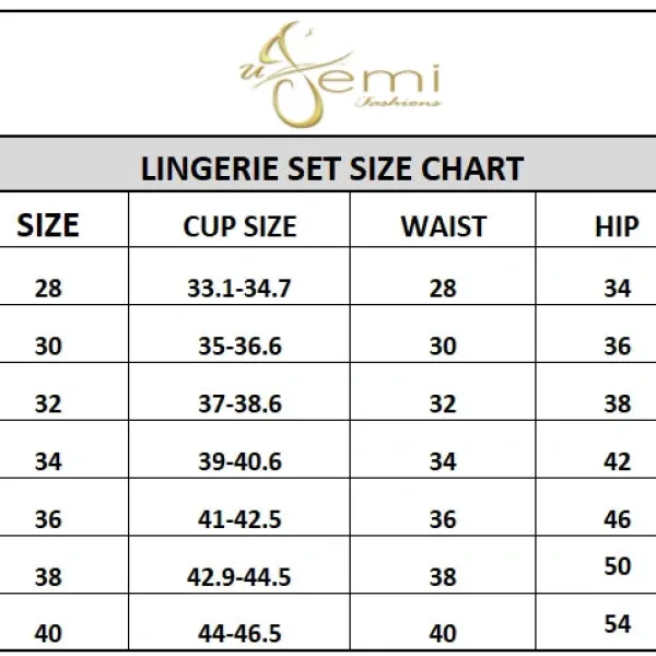 Black Bridal Lace Bra Panty Lingerie Set for Women