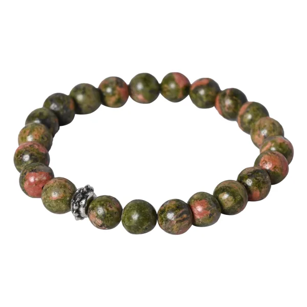 Unakite Healing Bracelet – Nurture Harmony & Balance