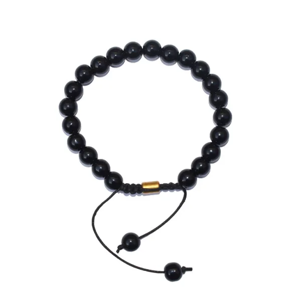 Natural Certified Onyx Bracelet For Protection, Health and Balance