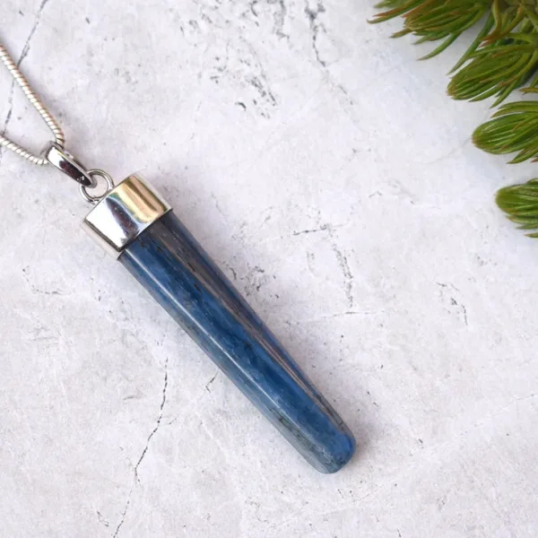 Original Kyanite Pendant For Better Communication & Meditation