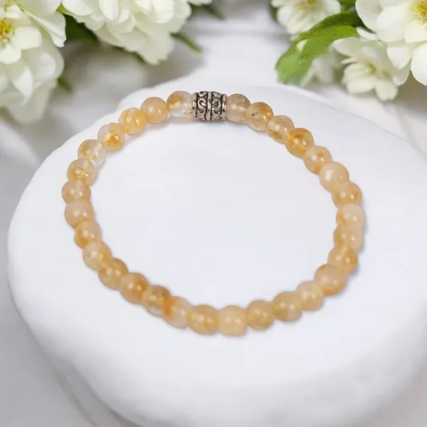 Natural Certified Citrine Bracelet For Success And Prosperity