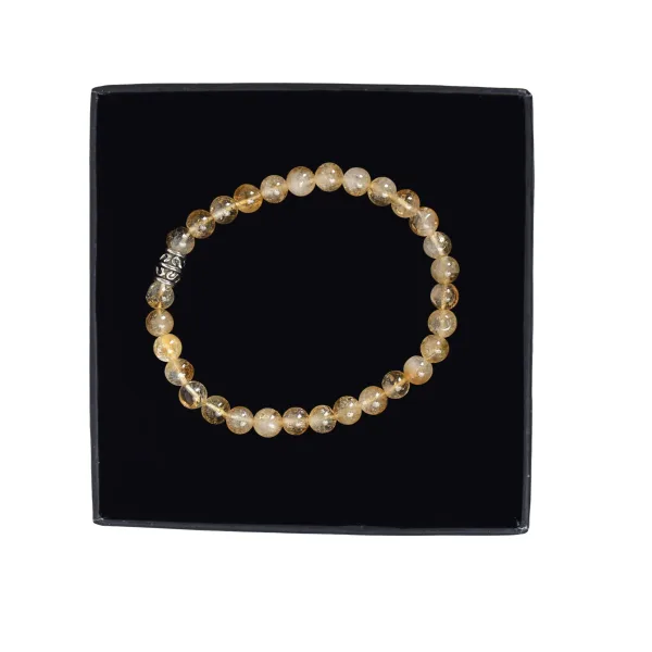 Natural Certified Citrine Bracelet For Success And Prosperity