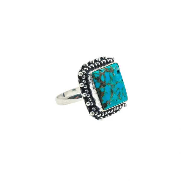 Healing Turquoise Adjustable Ring
