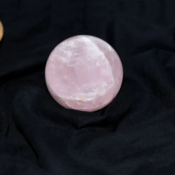 Original Rose Quartz Healing Ball for Love Compassion and Emotions