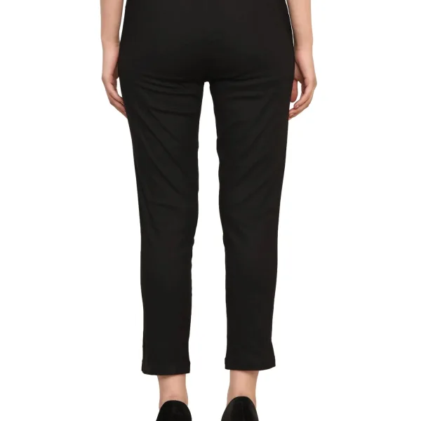 Women’s Linen Palazzo Pants – Effortless Style & Breathable Comfort | Black