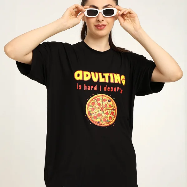 Women Oversized Bamboo T-Shirt – Soft, Breathable & Sustainable