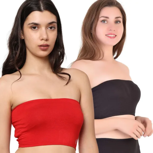 Bamboo Tube Top For Woman And Girls | Pack of 2