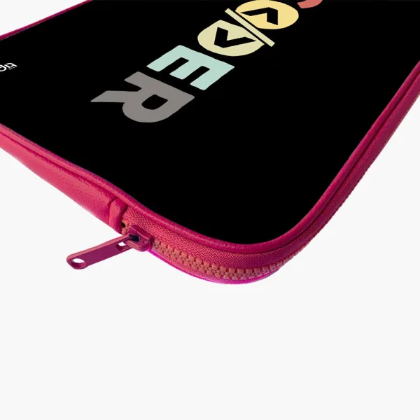 "CODER: IT PERSON" Laptop Sleeves:Bold Modern Design for Every Size