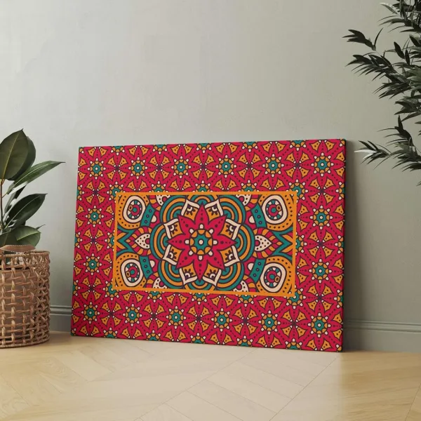 Mandala Art Framed Canvas Painting for Living Room