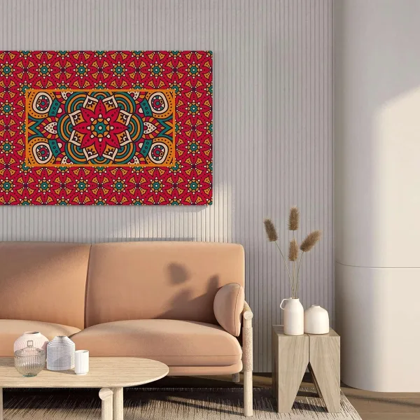 Mandala Art Framed Canvas Painting for Living Room