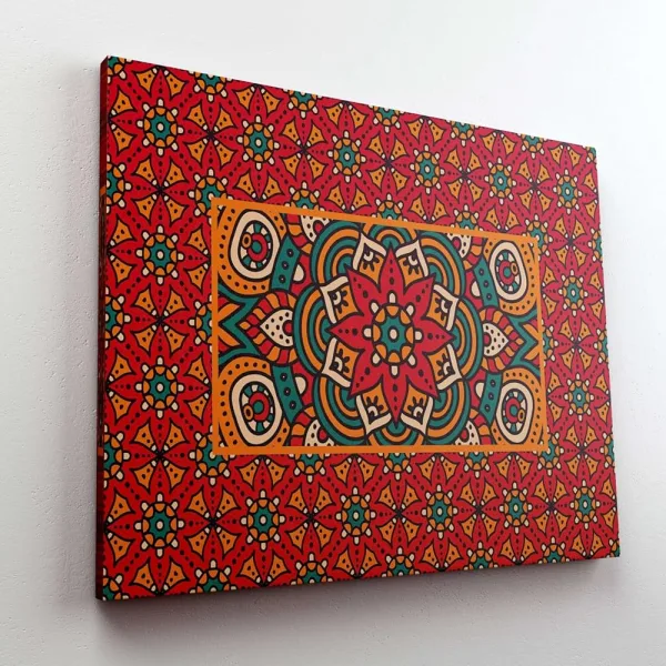Mandala Art Framed Canvas Painting for Living Room