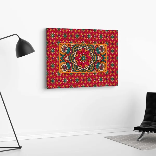 Mandala Art Framed Canvas Painting for Living Room