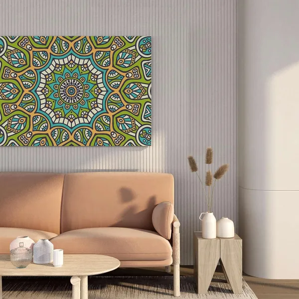 Mandala Art Wall Decoration Canvas Painting with Frame
