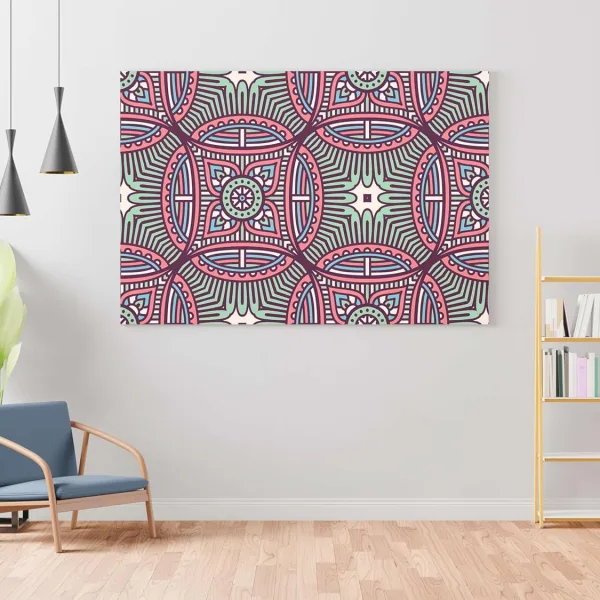 Mandala Art Canvas Wall Painting – Home Decor Frame