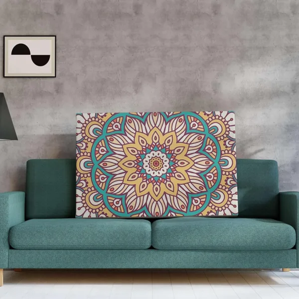 Mandala Art Painting For Wall Decoration With Frame Canvas Painting