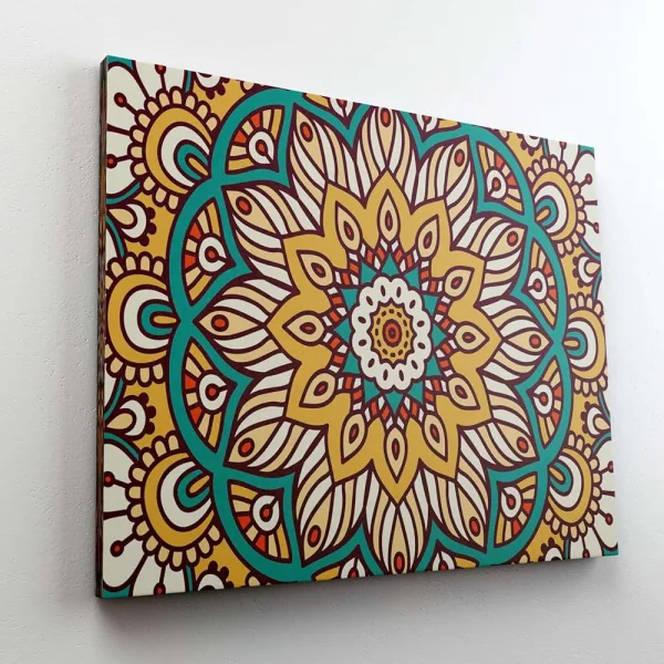 Mandala Art Painting For Wall Decoration With Frame Canvas Painting