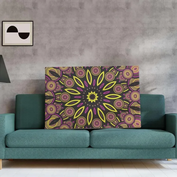 Mandala Art Framed Wall Canvas Painting for Decor