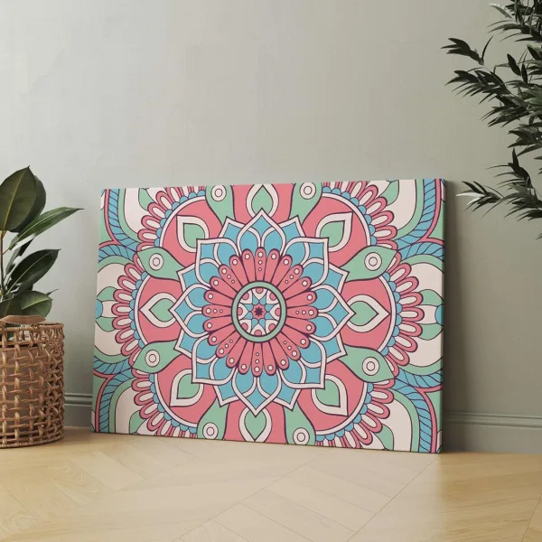 Mandala Art Framed Canvas Wall Painting