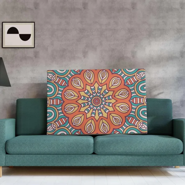 Mandala Art Painting For Wall Decoration With Frame Canvas Painting