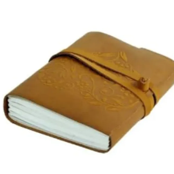 Leather Journal Antique String Closure Handmade Travel Diary