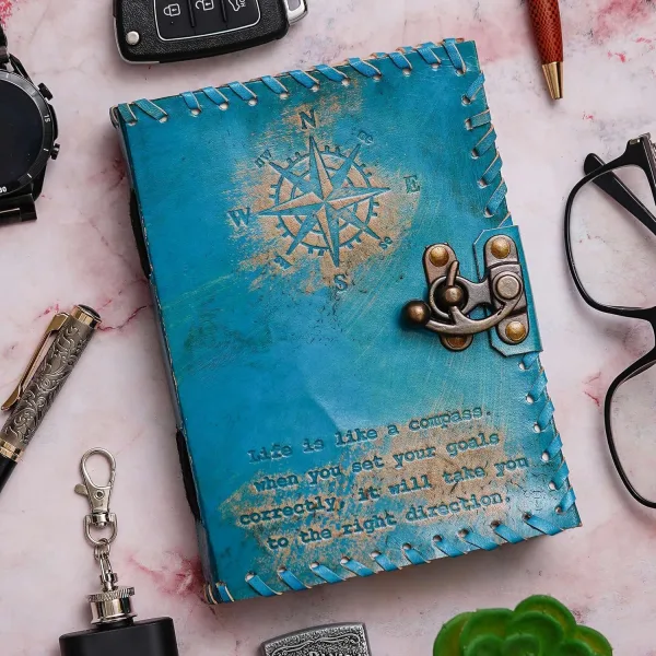 Vintage Handmade Genuine Leather Diary Journal Premium Design