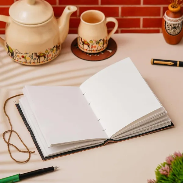 Vintage Handmade Genuine Leather Diary Journal Classic Design