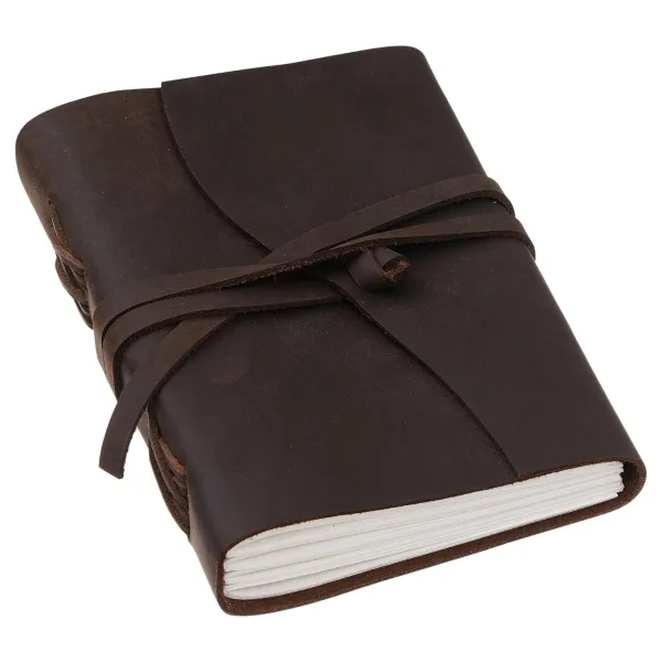Vintage Handmade Genuine Leather Diary Journal for Daily Writing