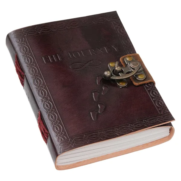 Vintage Handmade Genuine Leather Diary Journal – Travel Notebook