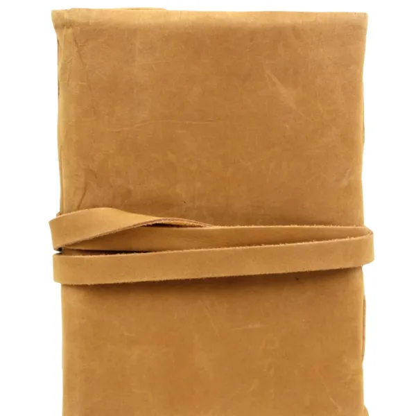 Leather Journal Diary with Premium Antique String Closure – Handmade