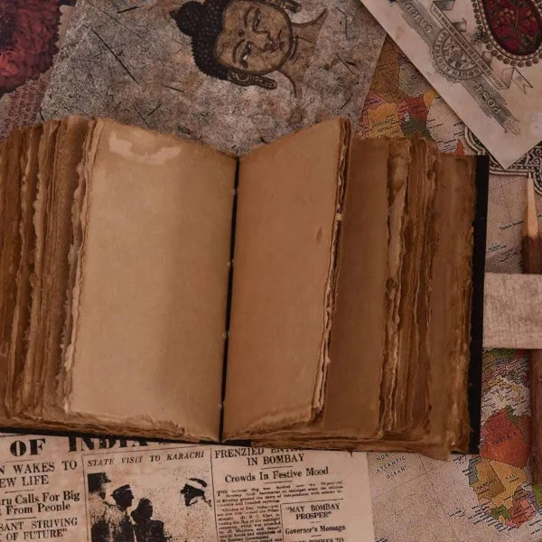 Genuine Leather Diary Vintage Handmade Journal – Deckle Edge Pages