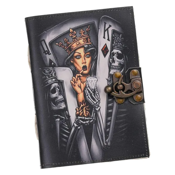 Vintage Handmade Genuine Leather Diary– 200 Unruled Pages