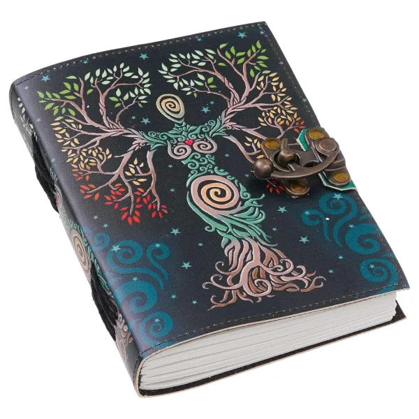 Vintage Handmade Genuine Leather Diary Journal – 200 Blank Pages