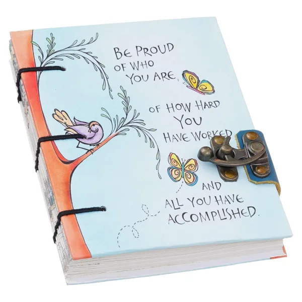 Art Printed String Closure Notebook for Notes and Sketches