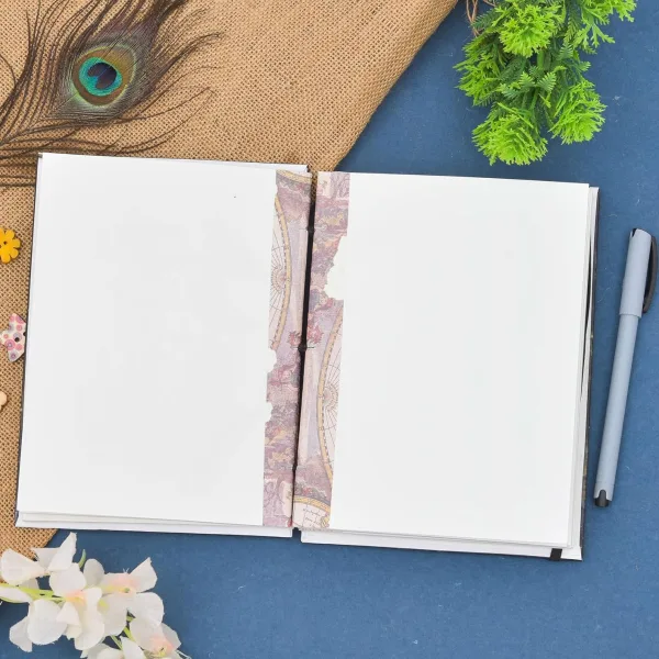 Stylish Buckle Lock Journal for Sketching and Doodling
