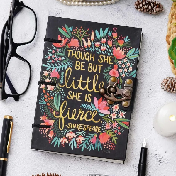 Vintage String Lock Cardboard Journal for Daily Writing